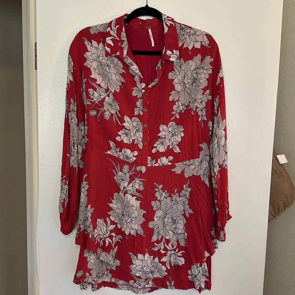Free People- Floral Dress